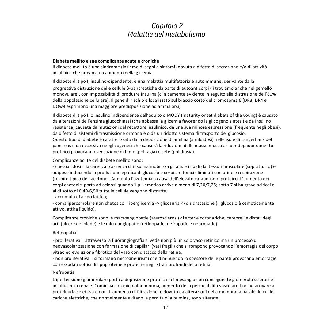Appunti | Fisiopatologia