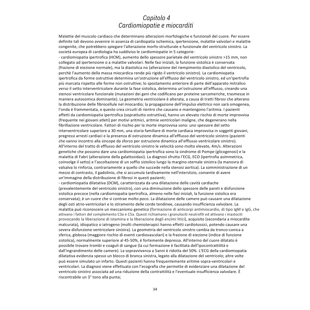 Appunti | Cardiologia e malattie respiratorie