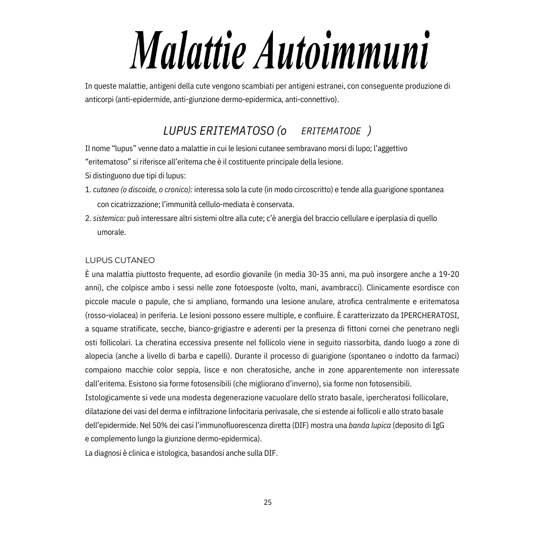 Appunti | Dermatologia