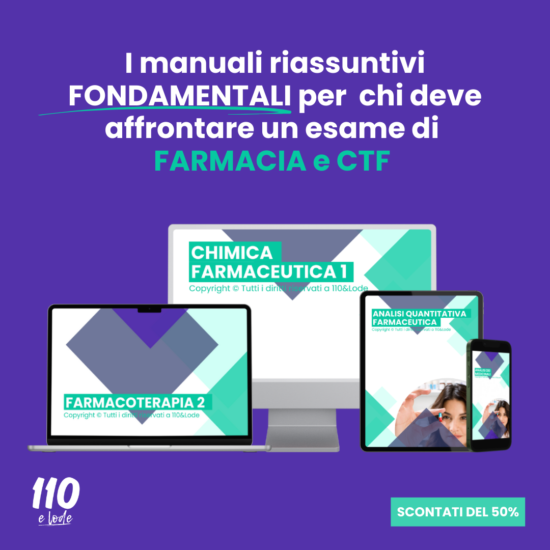 Il Pacchetto "tutto in uno" per superare qualsiasi esame di Farmacia e CTF