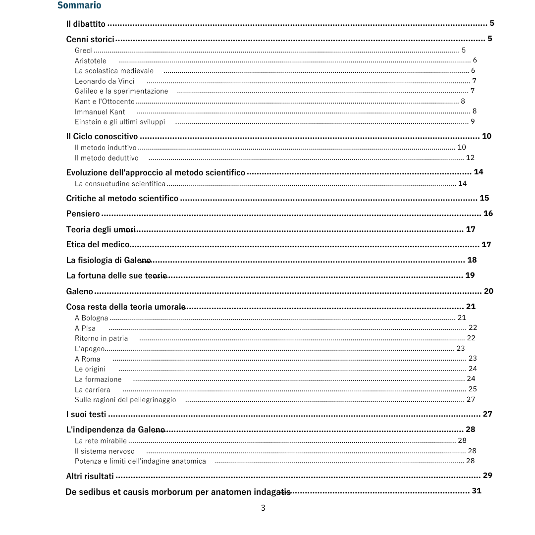 Appunti | Storia della medicina