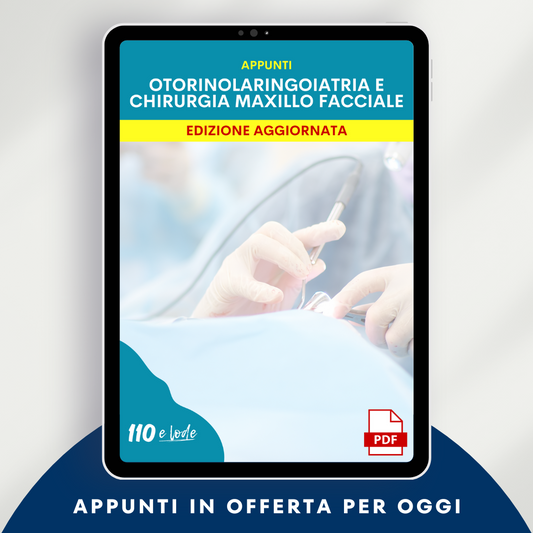 Appunti | Otorinolaringoiatria e chirurgia maxillo facciale